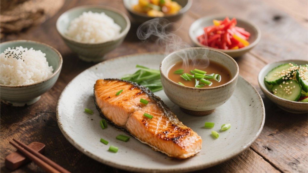 elegant grilled salmon dish