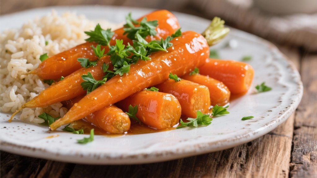 elegant honey glazed carrots recipe