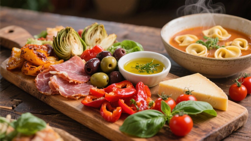 elegant italian antipasto platter