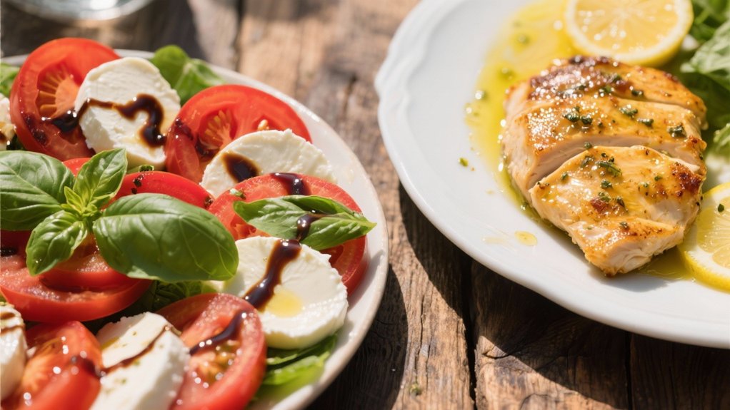 elegant italian summer salad
