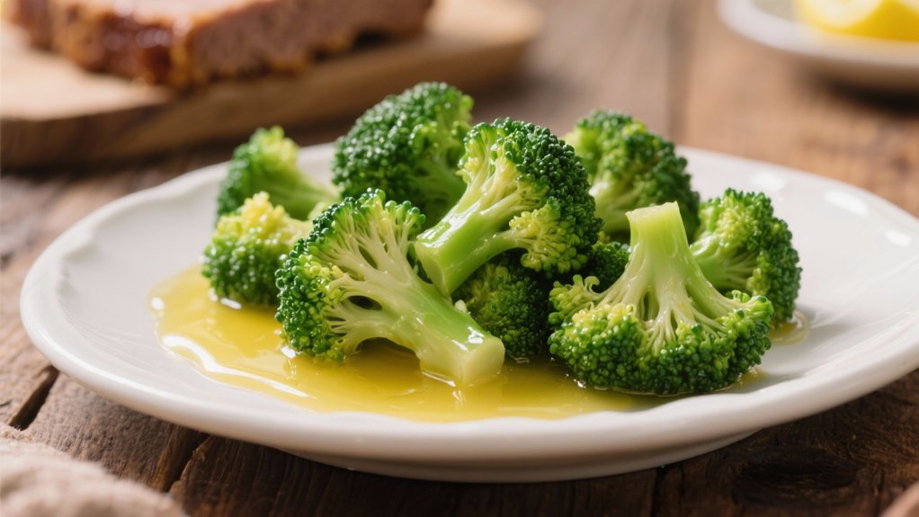 elegant lemon butter broccoli