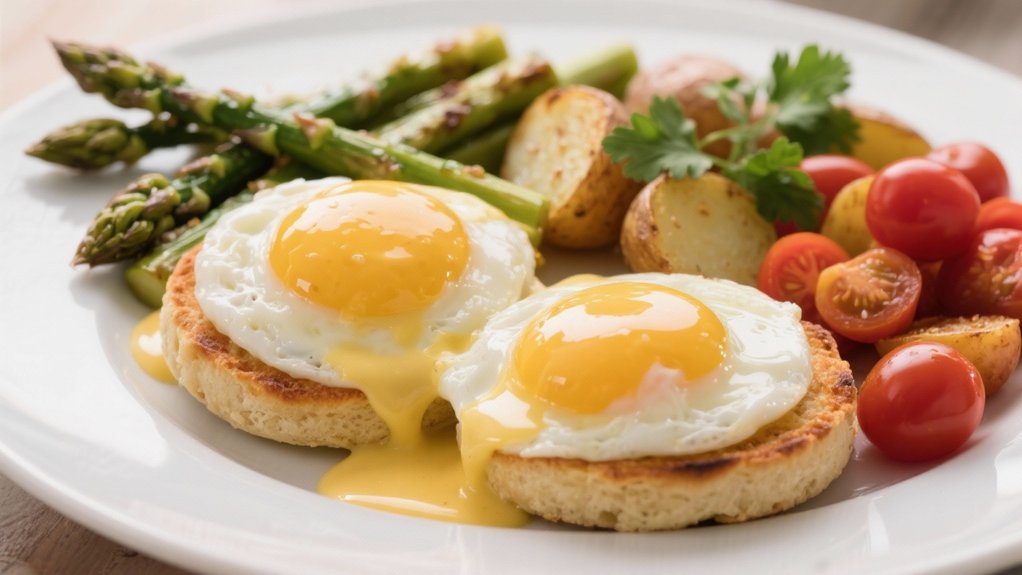 elegant poached egg sauce
