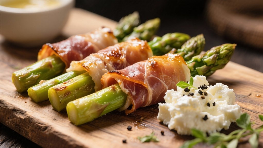 elegant prosciutto asparagus appetizer
