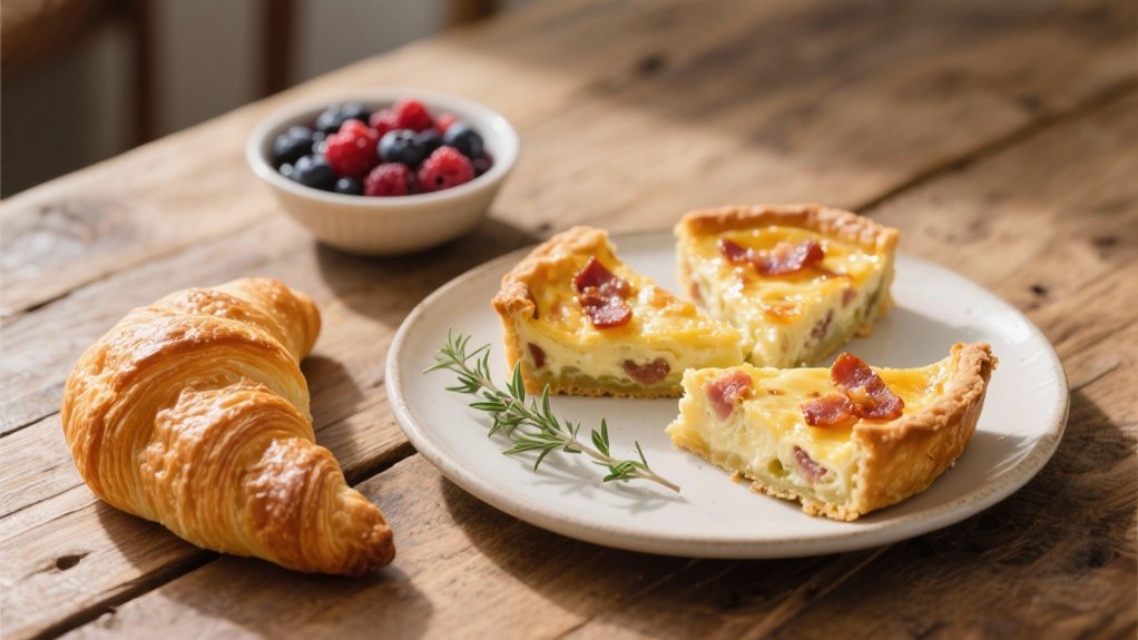 elegant quiche for gatherings