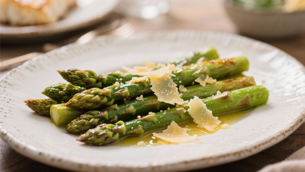 elegant roasted asparagus dish