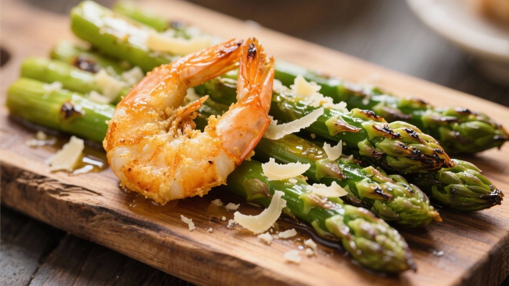 elegant roasted asparagus dish