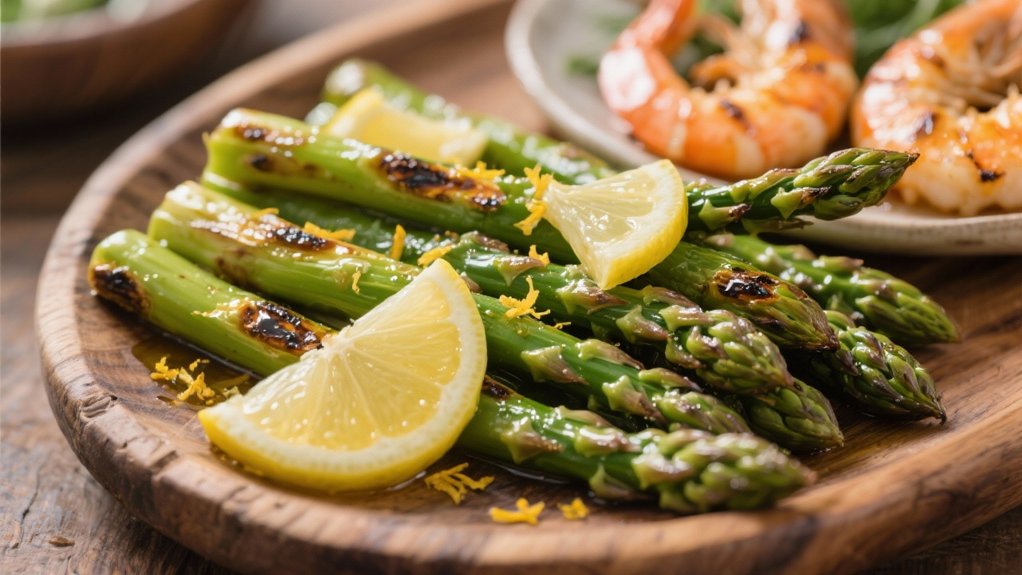 elegant roasted asparagus dish
