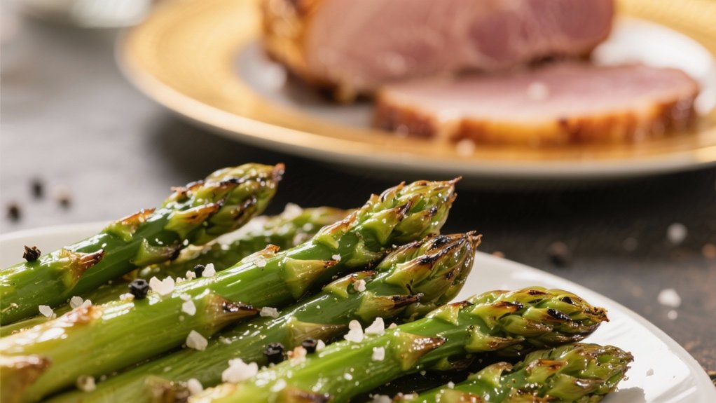 elegant roasted asparagus dish