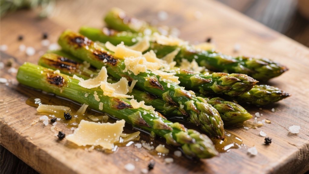 elegant roasted asparagus dish
