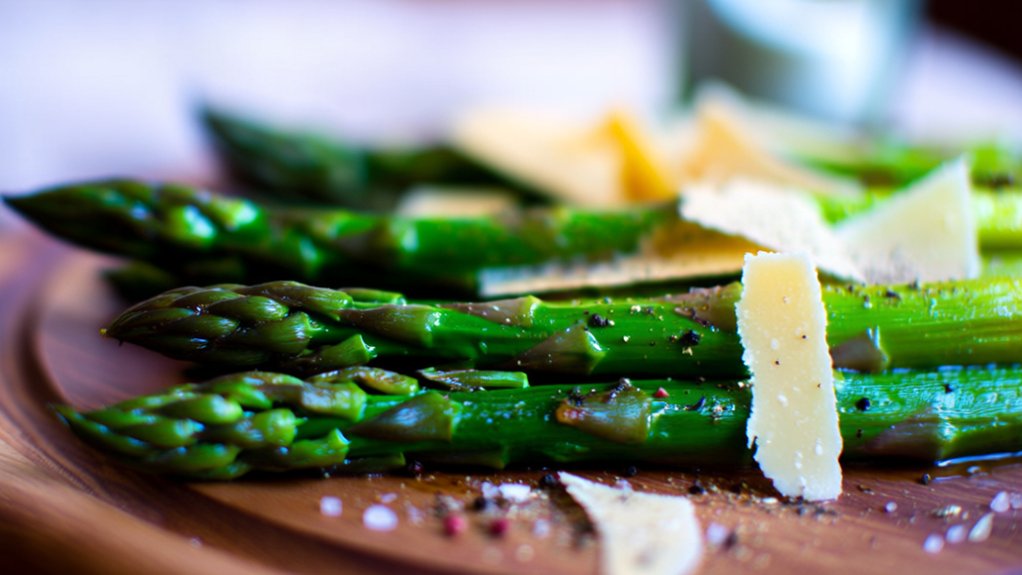elegant roasted asparagus side