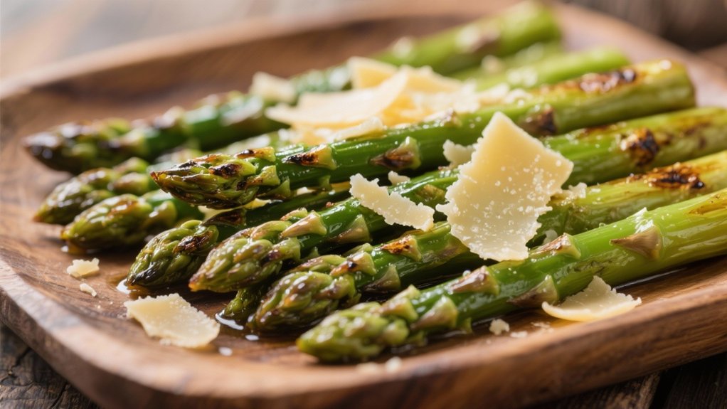 elegant roasted asparagus side