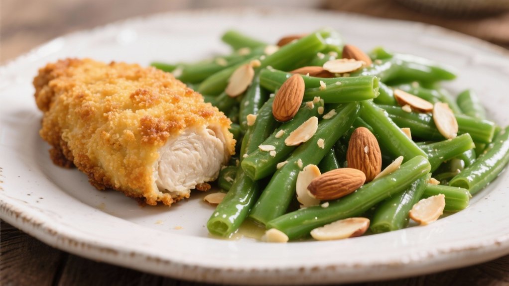 elegant simple green bean side