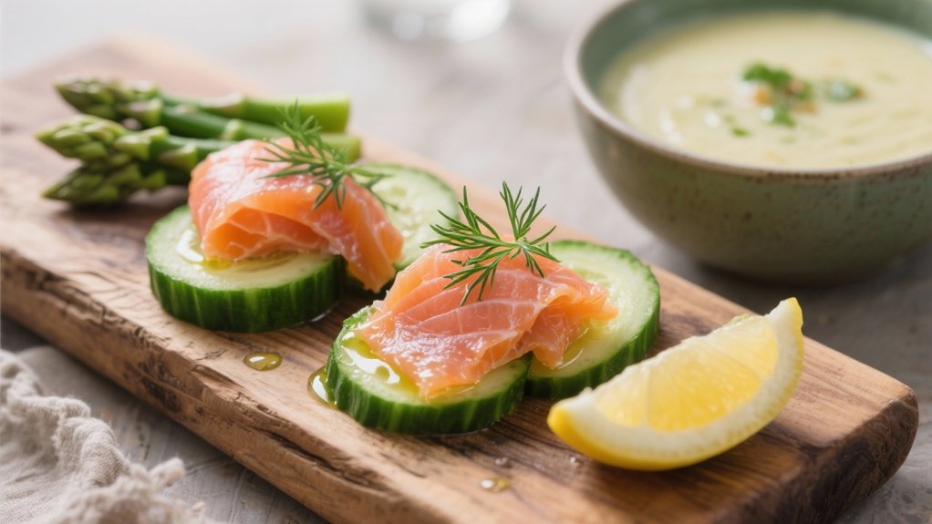 elegant smoked trout appetizer