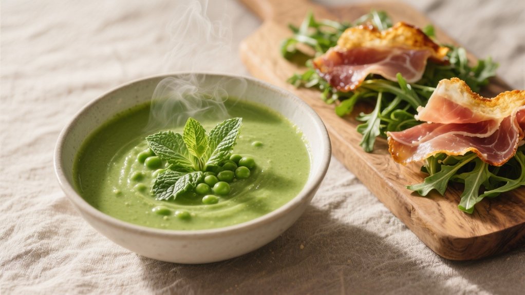 elegant soup garnish upgrade