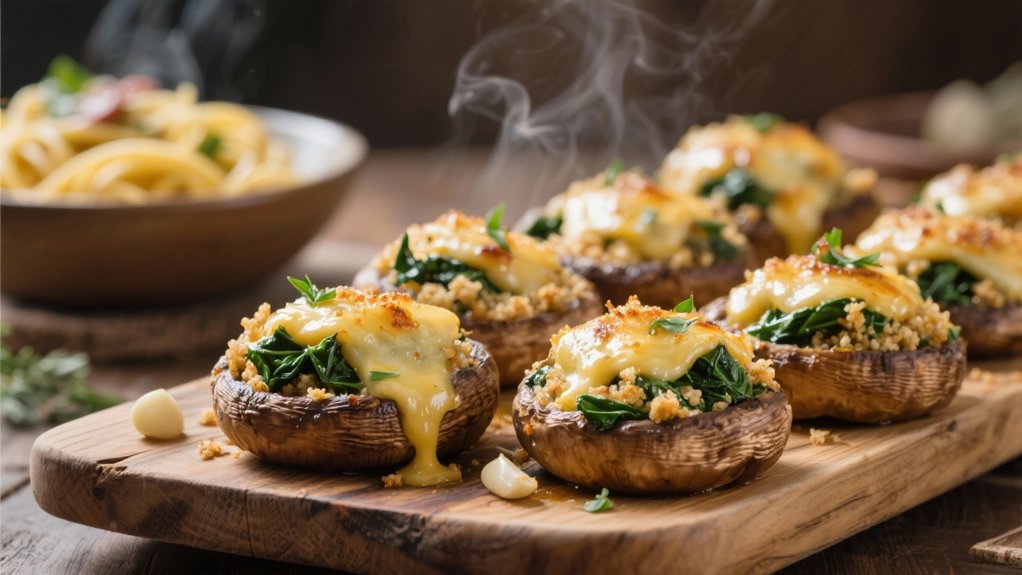 elegant stuffed mushroom appetizers