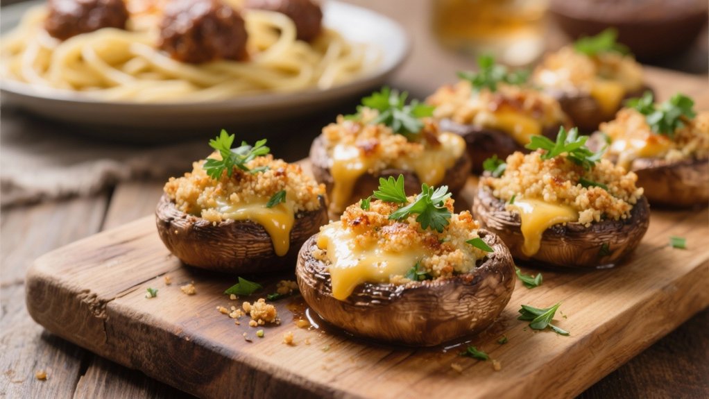 elegant stuffed mushroom appetizers