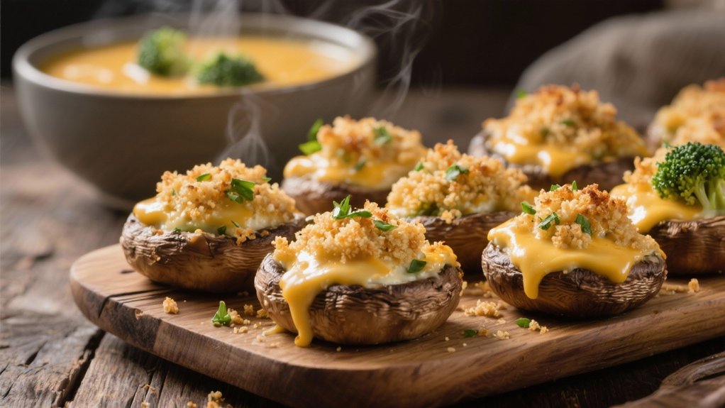 elegant stuffed mushroom appetizers