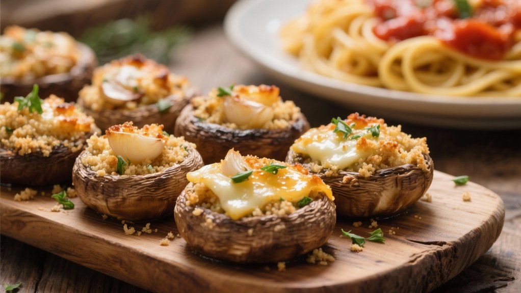elegant stuffed mushroom appetizers