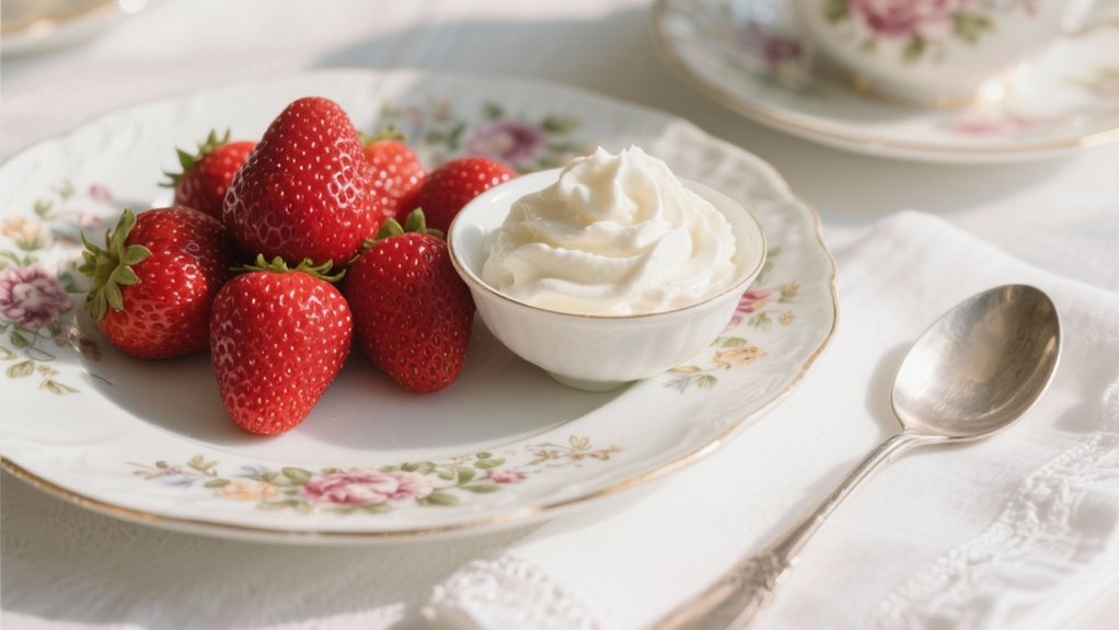 elegant summer strawberry dessert