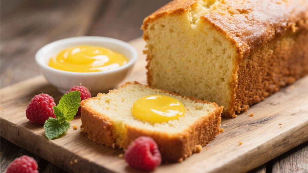 elegant vanilla pound cake