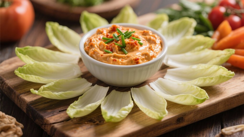 elegant veggie dip spoons