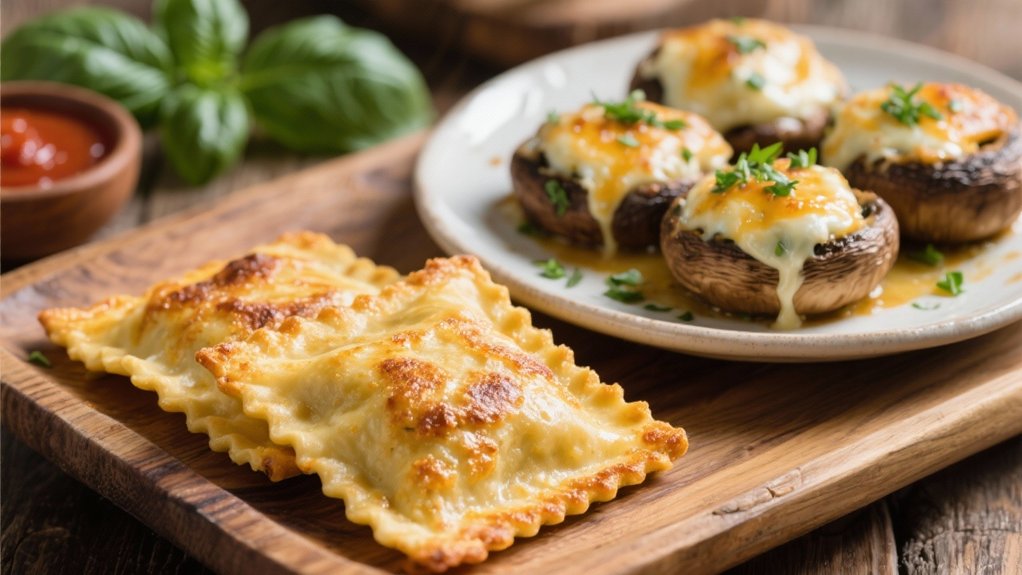 elegant versatile stuffed mushrooms
