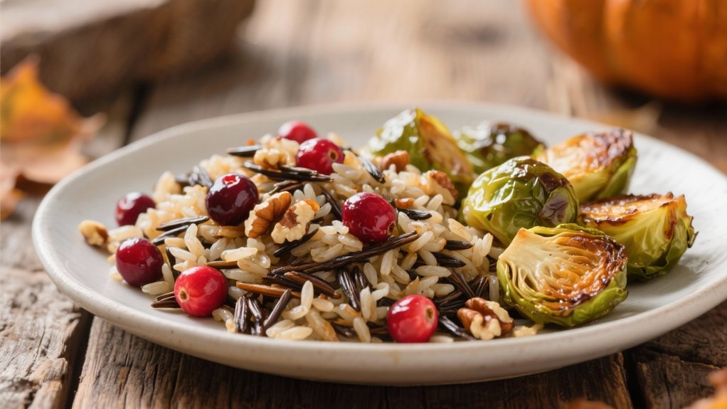elegant wild rice pilaf
