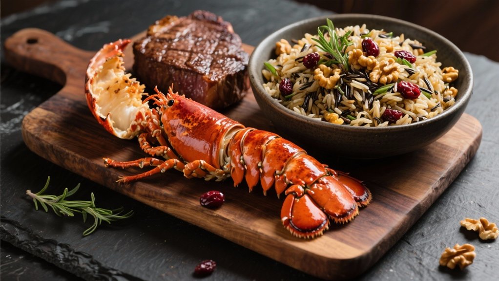elegant wild rice pilaf