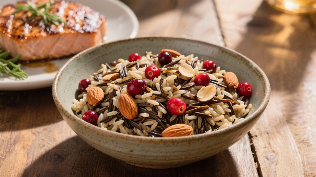 elegant wild rice pilaf