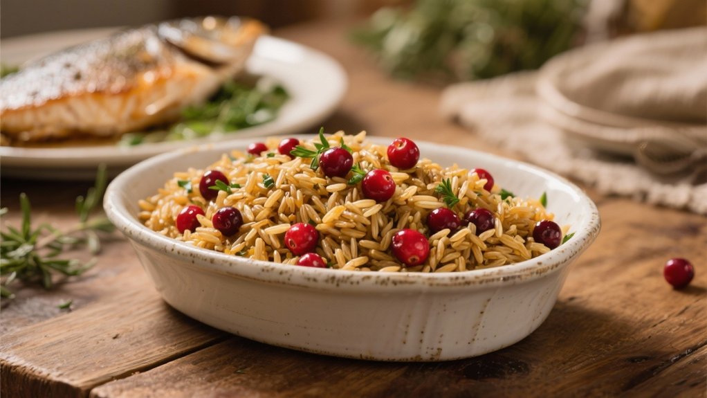 elegant wild rice stuffing