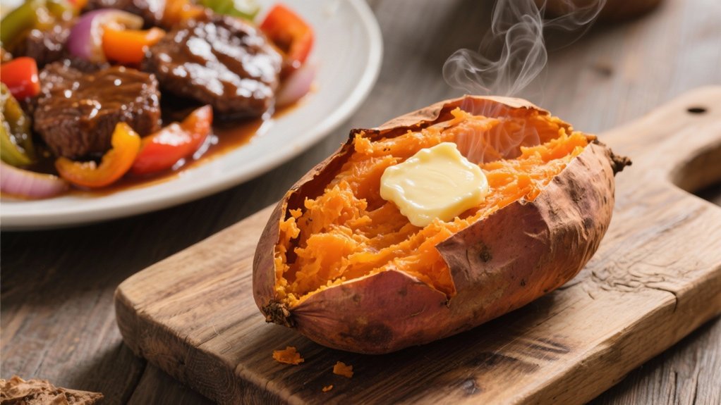 elevate baked sweet potato
