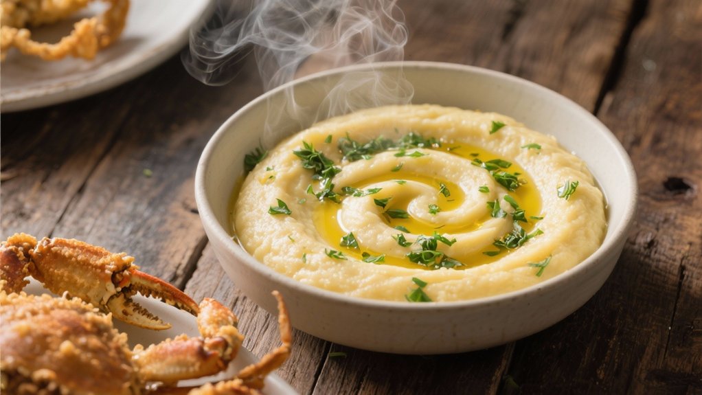 elevate creamy polenta flavors