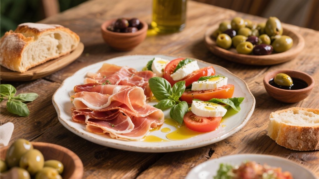 elevate salad with prosciutto