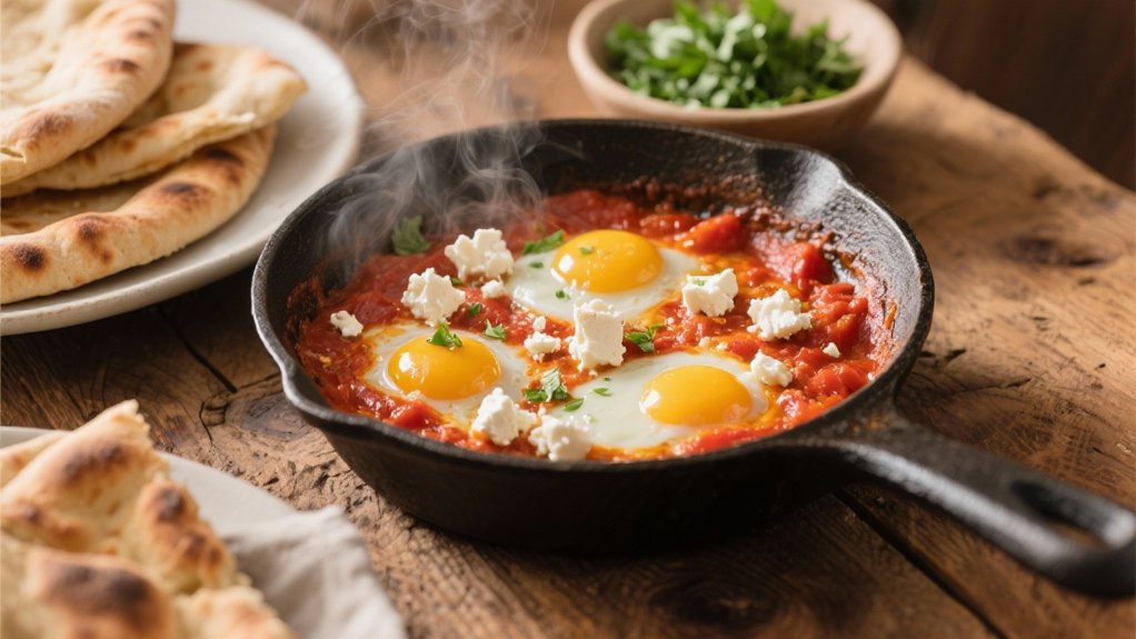 enhance shakshuka with feta