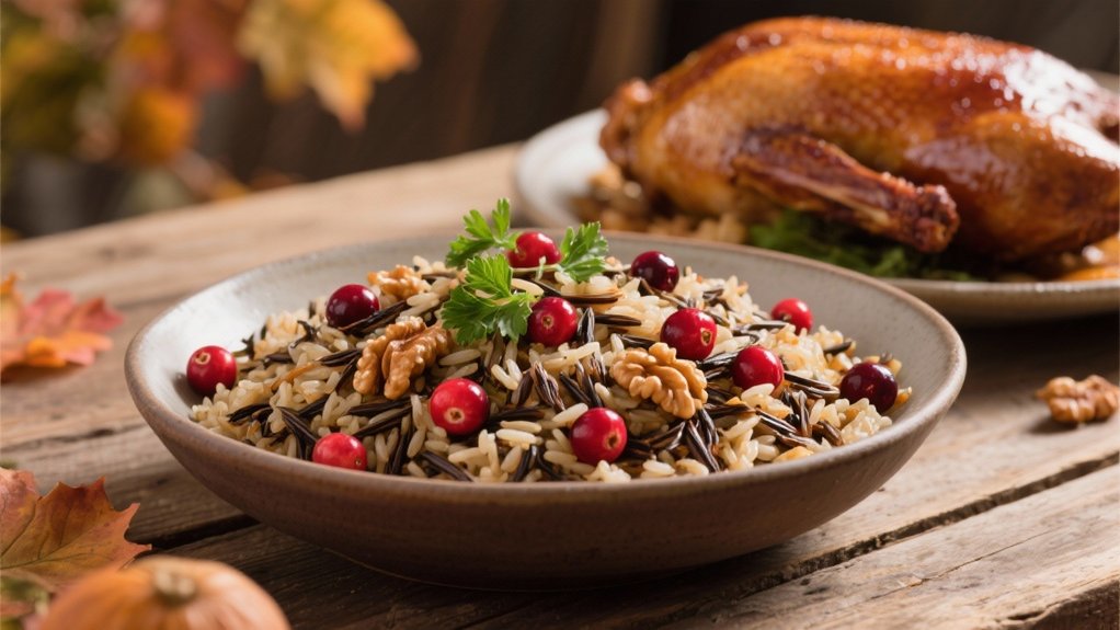 festive nutty grain dish