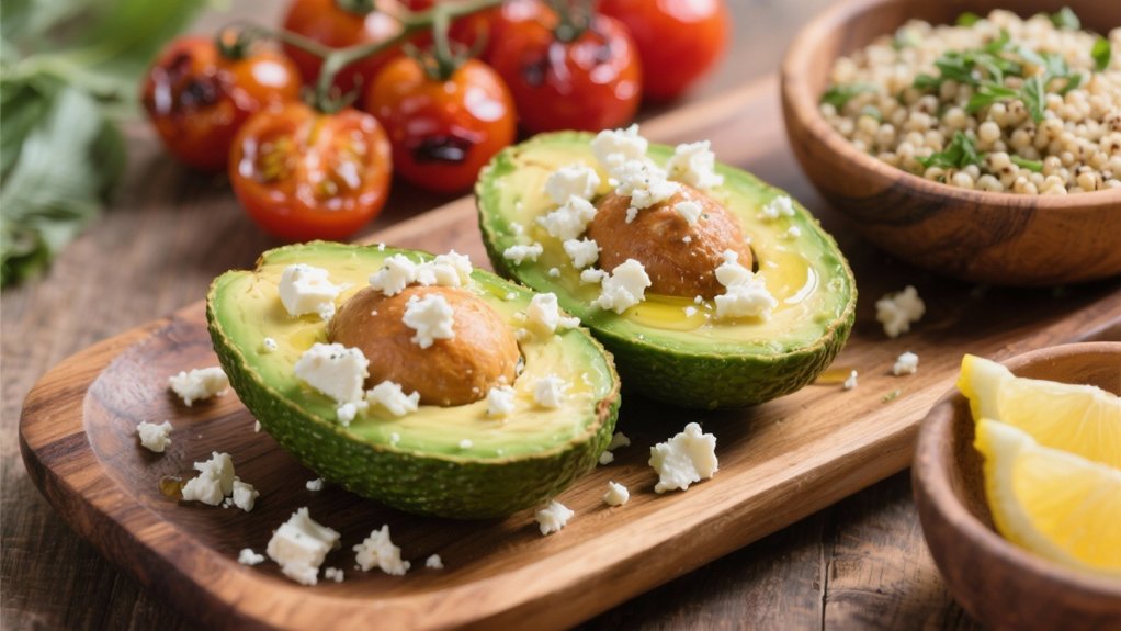 feta enhances avocado flavor