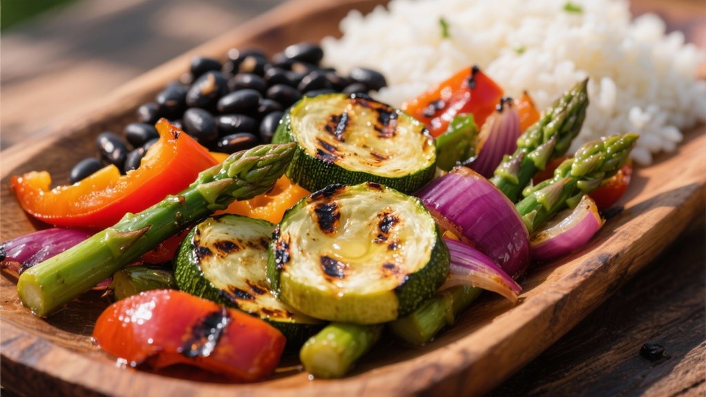 flavor packed grilled vegetables