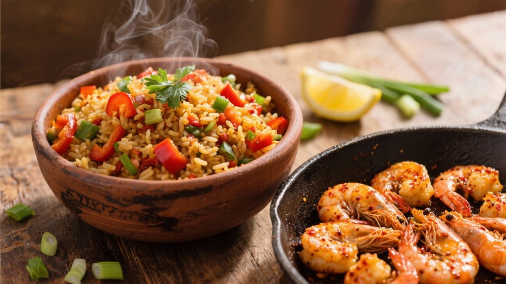flavorful cajun rice dish