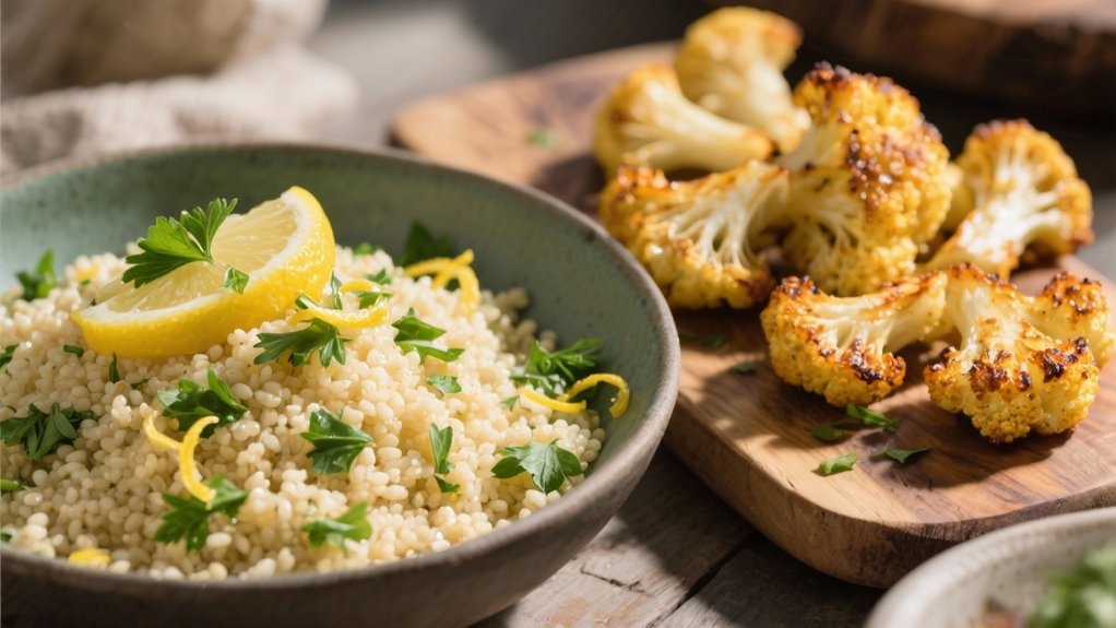 flavorful herb lemon couscous