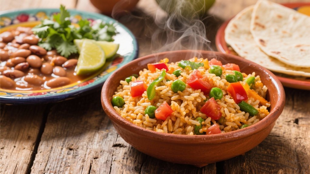 flavorful rice and beans