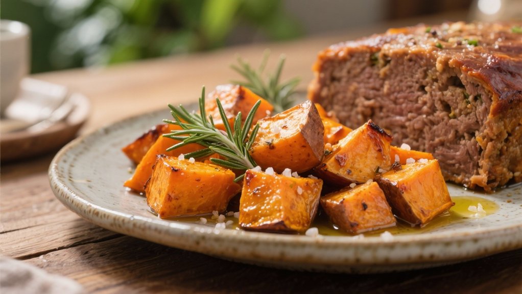flavorful roasted sweet potatoes