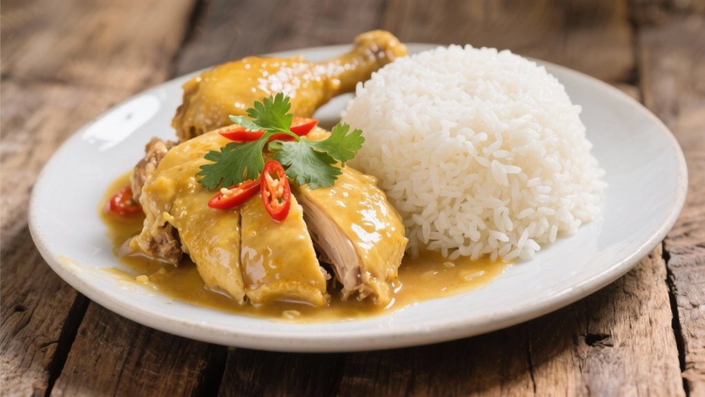 fluffy aromatic jasmine rice