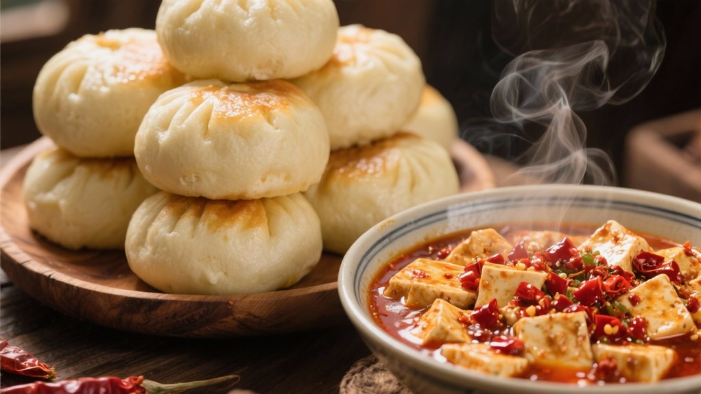 fluffy buns for dipping