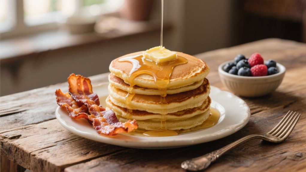 fluffy buttermilk pancake delight