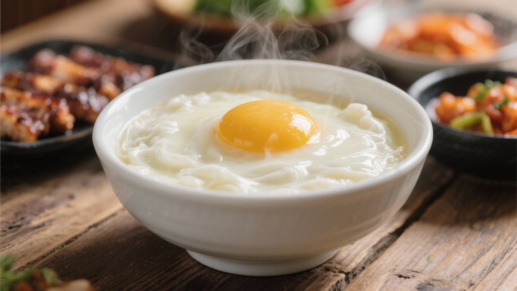 fluffy comforting steamed eggs