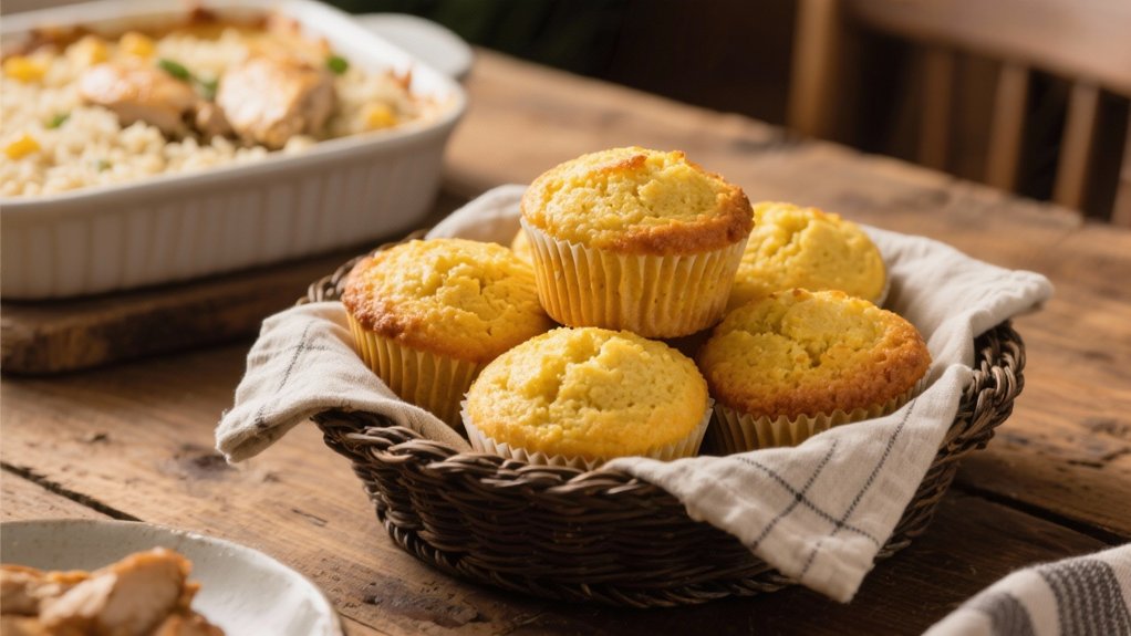 fluffy cornbread muffin variations