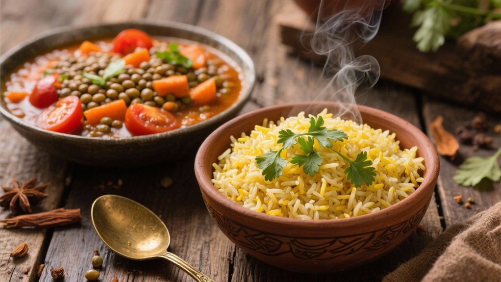 fluffy fragrant basmati rice