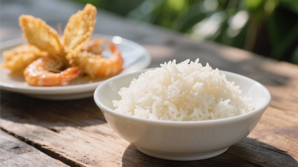 fluffy fragrant jasmine rice