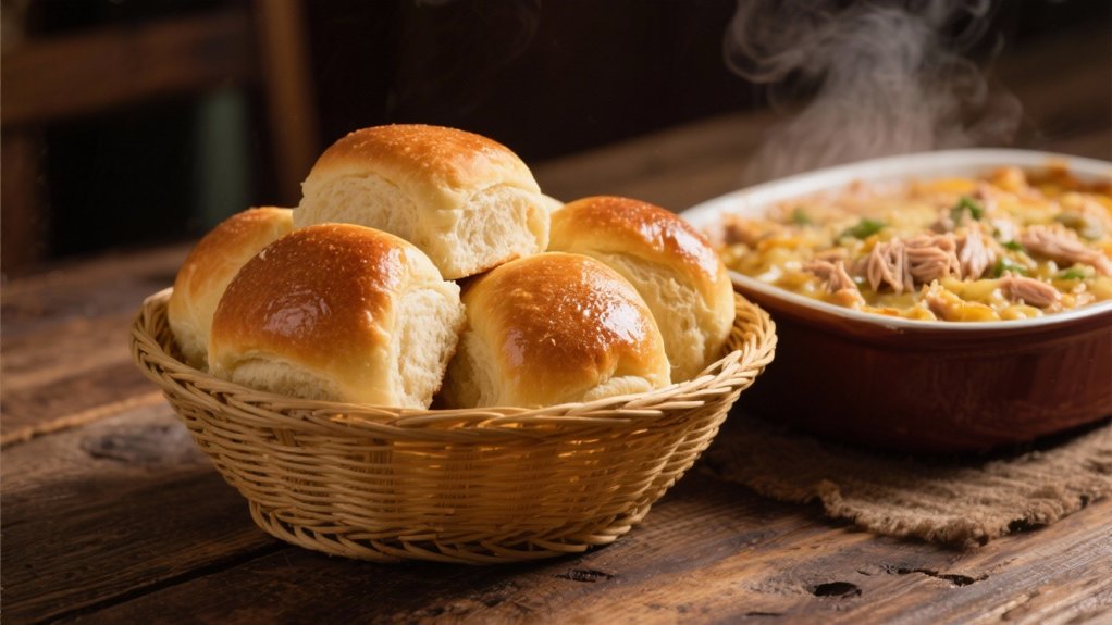 fluffy homemade dinner rolls