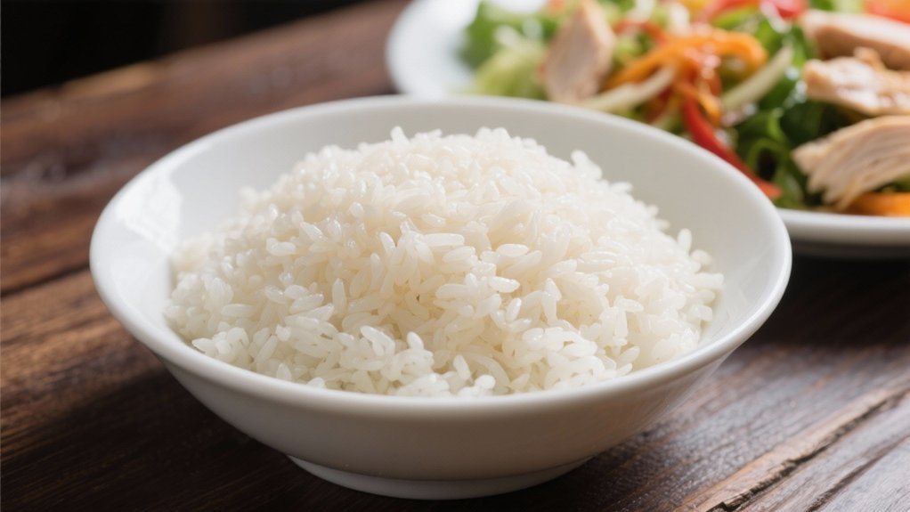 fluffy jasmine rice preparation
